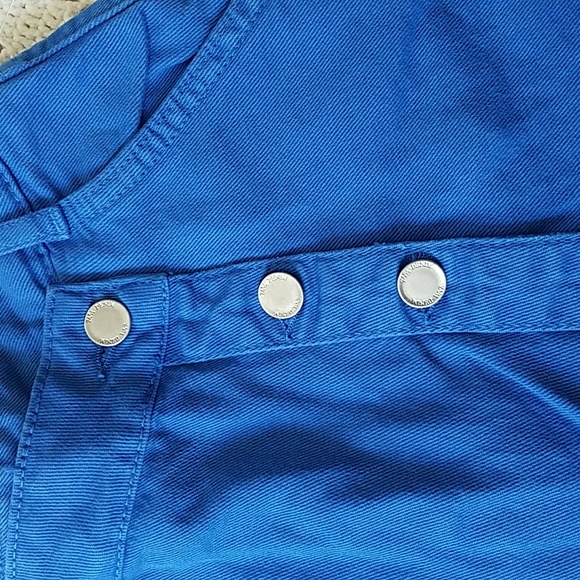 NWOT Zara High Waist Bright Blue Skorts - Picture 3 of 13